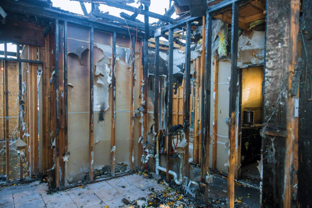 Professional Emergency Fire Cleanup technician working in Orem, UT